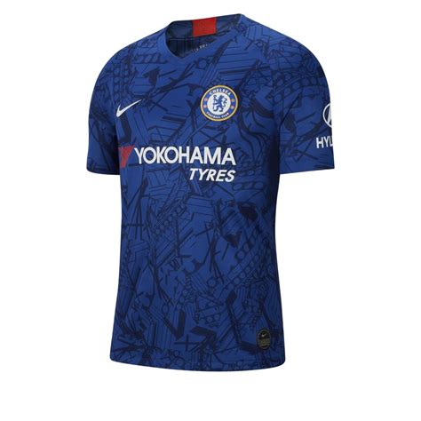 The new strip was released on monday morning, with the red and. Chelsea 2019-20 Nike Home Kit | 19/20 Kits | Football ...