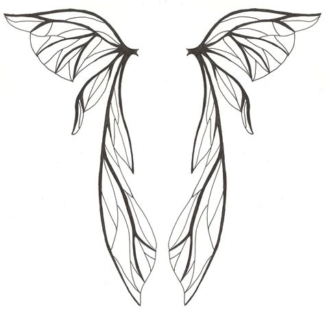 Riyugins Image Fairy Drawings Fairy Wings Drawing Wings Drawing