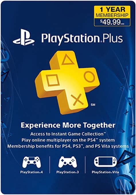 Sony Ps Plus 12 Month Subscription Card Live 3000133