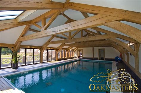 Bespoke Oak Beams And Trusses Create A Great Atmosphere In This Luxury