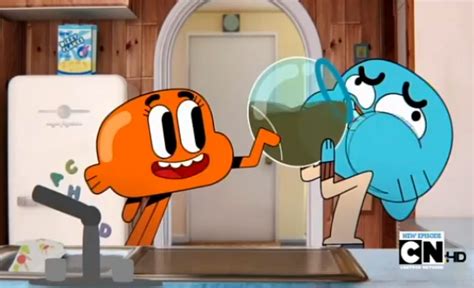 Gumball Drinking Darwins Ghost Proof Drink The Amazing World Of