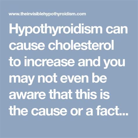 A second mechanism by which statins can contribute to hair loss is because cholesterol is the building block for the major hormones: Does Hypothyroidism Cause High Cholesterol - mangaziez