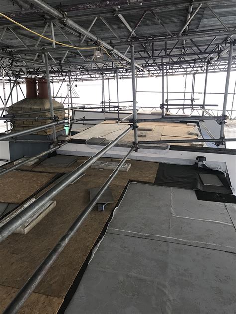 Temporary Roof Structures At Jdm Scaffolding Ltd