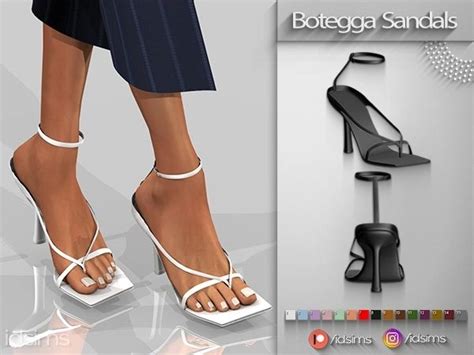Botegga Veneta Sandals The Sims 4 Download Simsdomination Sims 4