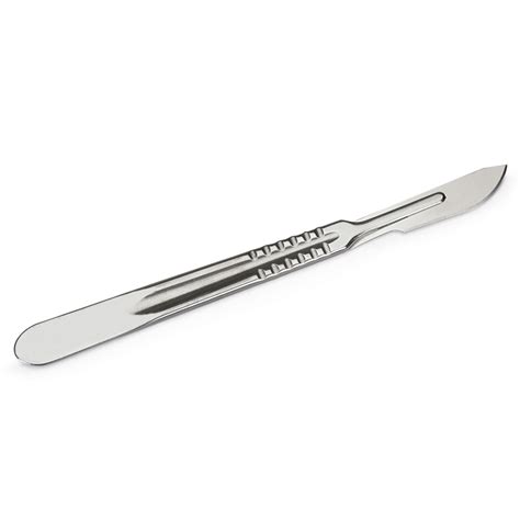 Scalpel Handle Stainless Steel No 4 With No 22 Blade Carolina