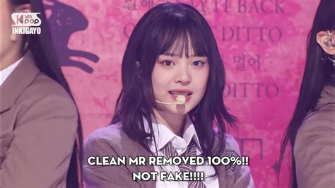 Clean Mr Removed Newjeans뉴진스 Ditto 인기가요 Inkigayo 20230115 Pre