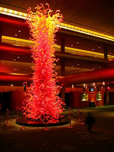 Olympic Tower Dale Chihuly Sculpture In Abravanal Hall Sa Flickr