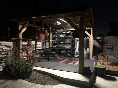 Backyard Gazebo Gym 🏼 ️💪🏼 Home Gym Decor Gym Room At Home Home Gym