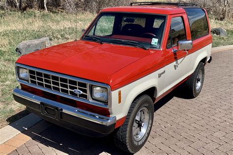 No Reserve 1987 Ford Bronco Ii Xlt 4x4 5 Speed For Sale On Bat