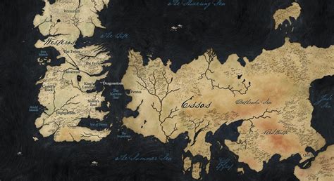 Game Of Thrones Character Journey Map