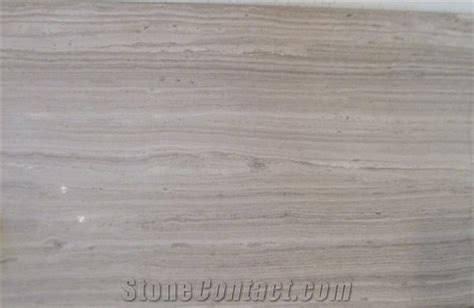 China Serpeggiante Wooden Grey Marble Tiles From China