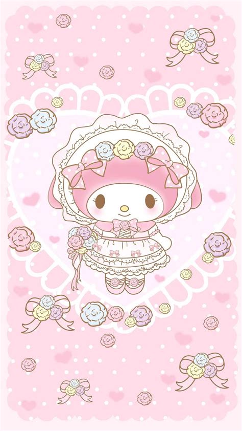 Sweetlookinwalls My Melody Wallpaper Melody Hello Kitty Sanrio