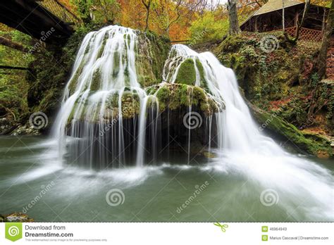 Bigar Waterfall In Romania Cheile Nerei Royalty Free Stock Photography