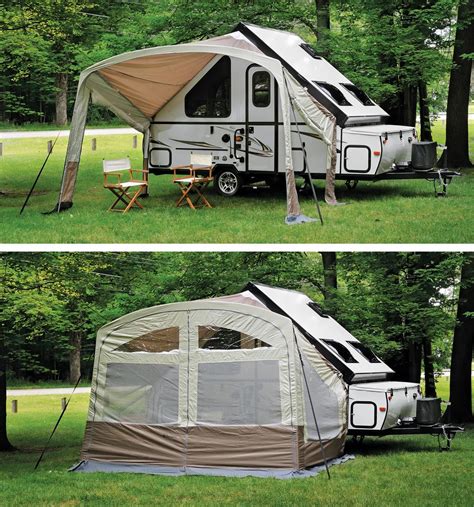 T Seriesa Frame Awningscreen Room Combo Remodeled Campers Camper