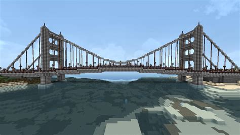 Iron Suspension Bridge Minecraft Map
