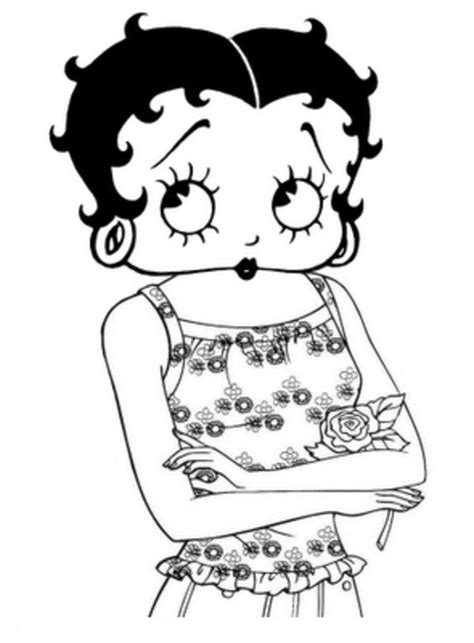 Classic Betty Boop Cartoon Clip Art Library