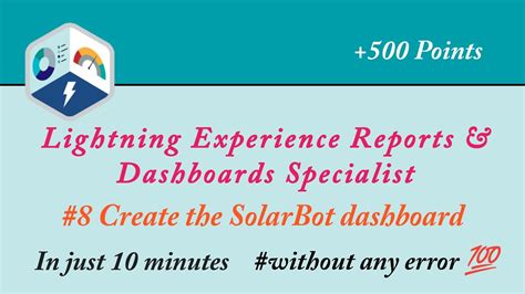 Create The Solarbot Dashboard