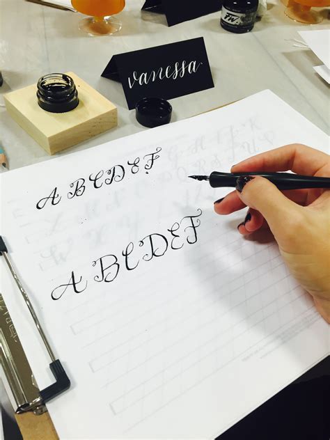 Modern Calligraphy Workshop With Swell Anchor Studio