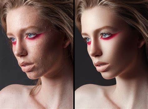 Make Up Beforeafter On Behance Photo Retouching Services Photo