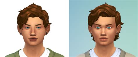 Inspired By A Post Here My Current Heir With And Without Cc Thesims