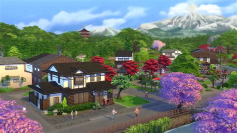 Sims 4 Mt Komorebi Lots