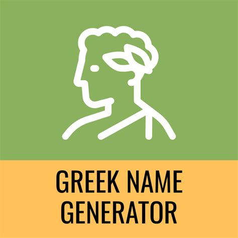 Greek Name Generator Name Generators