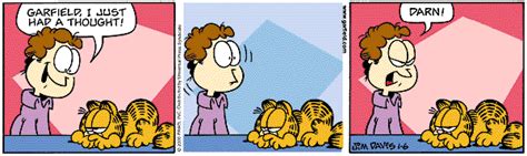 Garfield Without Garfields Thought Bubbles Boing Boing