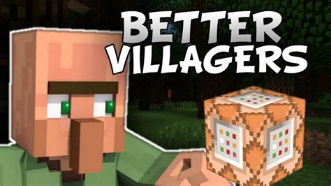 Minecraft Bedrock Edition Command Block Epic Villagers Youtube