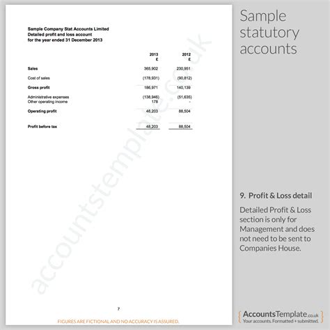 Total statutory income is the aggregated amount of the statutory income from every taxable source. A guide to the Statutory Accounts format | Accounts Template