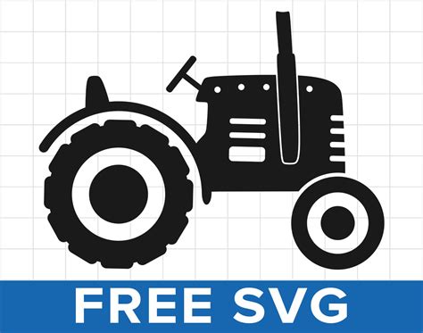 Vintage Tractor Svg Vector Design FreeSvgCut Org