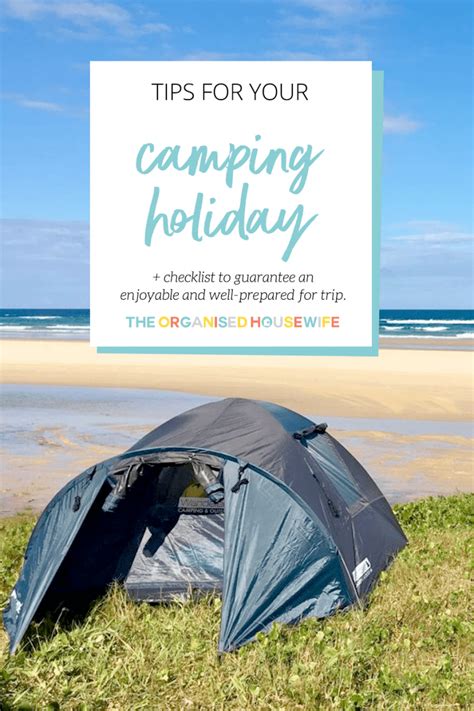 Camping Tips Camping Checklist The Organised Housewife
