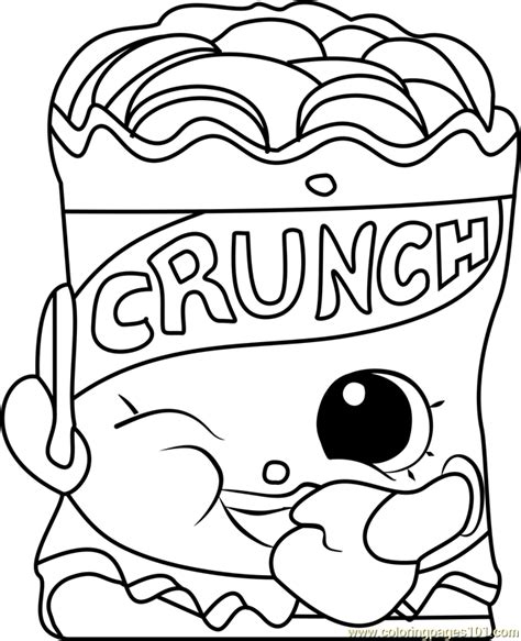 Here are some free printable chip and potato coloring pages. Crispy Chip Shopkins Coloring Page - Free Shopkins ...