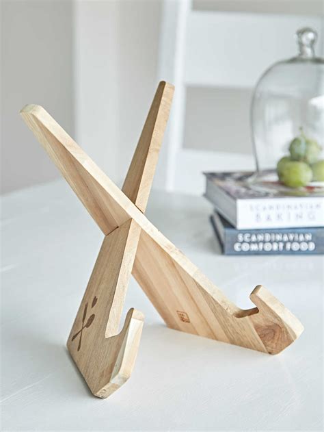Wooden Cook-Book Holder | Wooden Cookbook Stand | Nordic House