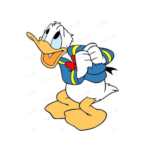 Donald Duck SVG 8 Svg Dxf Cricut Silhouette Cut File - Etsy