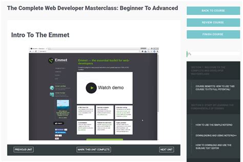 The Complete Web Developer Masterclass Beginner To Advanced