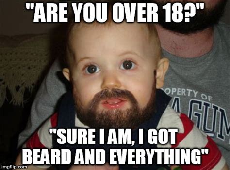 Beard Baby Meme Imgflip