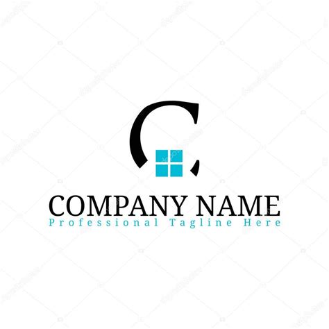 Vector Real Estate Initial Letter C Logo Design Template C Letter