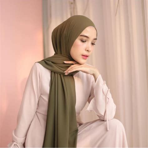 Jual Hijab Pasmina Sabyan Diamond Polos Pashmina Diamond Premium Pasmina Tebal Termurah 175 X