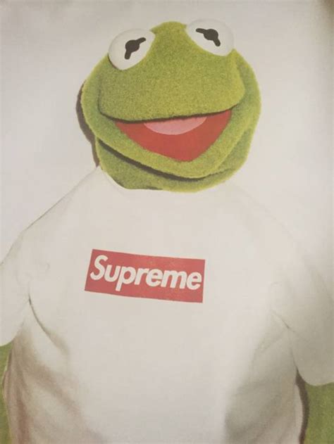 Supreme Kermit Poster Grailed