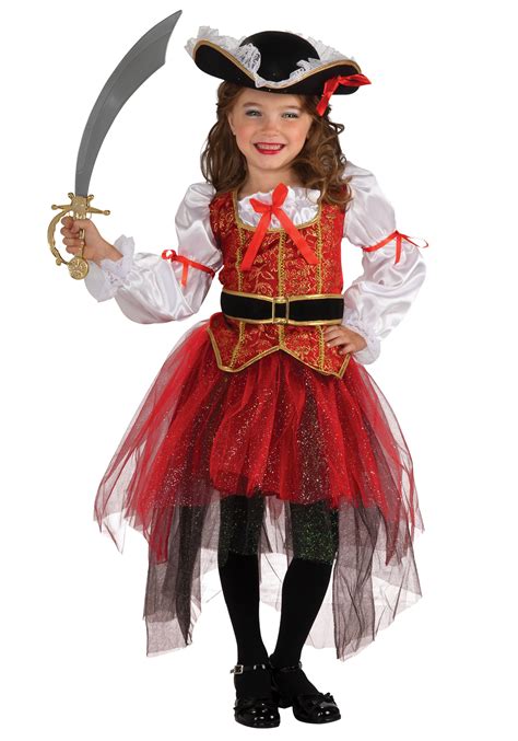 Girls Princess Sea Pirate Disfraz Multicolor Yaxa Store