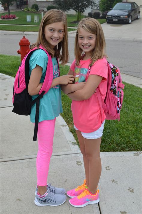 Precious Girls First Day Of 2nd And 3rd Grade