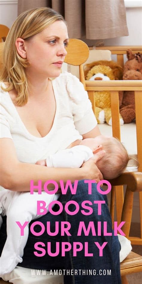 How To Boost Your Breast Milk Supply Naturally Its A Mother Thing