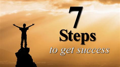 7 Steps To Get Success Youtube