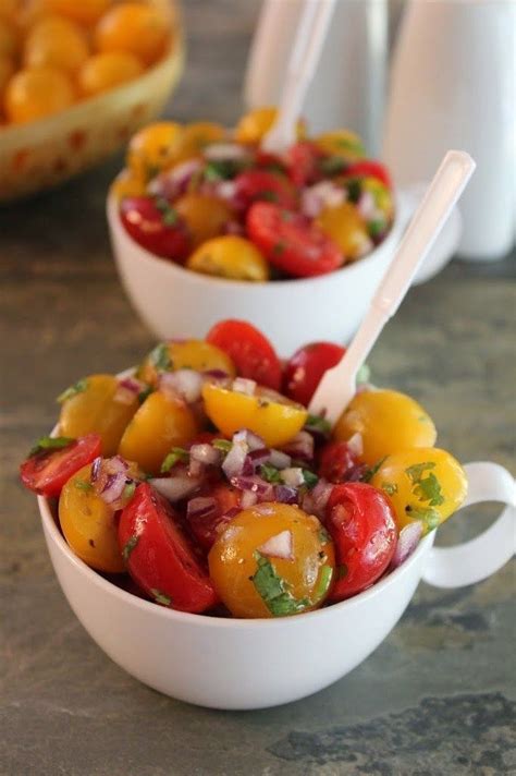 6 vegetarian lacto ovo christmas dinner recipes pickled. cherry tomato salad recipe | Cherry tomato salad, Tomato ...