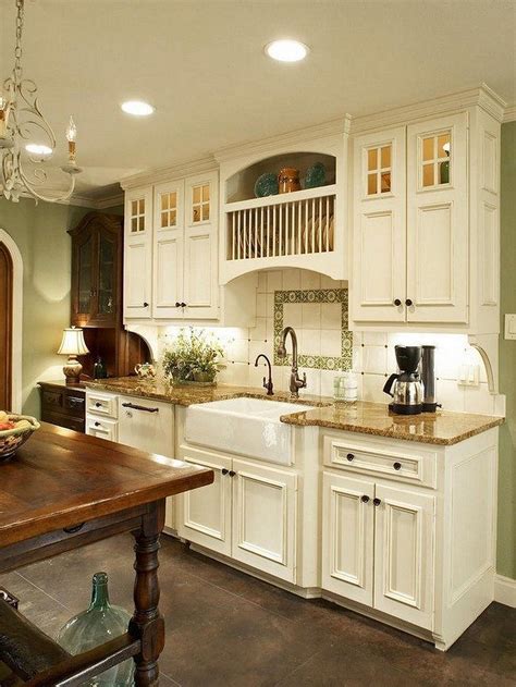 Rustic kitchens and pretty places to dine; Modern French Country Kitchen Design Ideas (20) | French ...