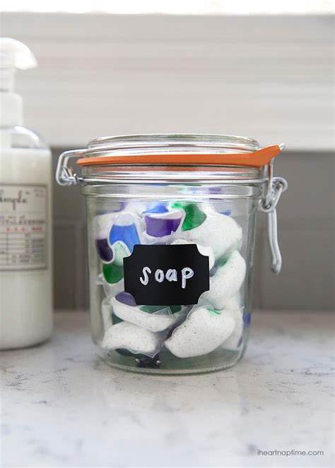 I don't have to use multiple products now since we started using i switched to tide pods from our former laundry detergent and never went back! Spring cleaning tips + free printable - I Heart Nap Time