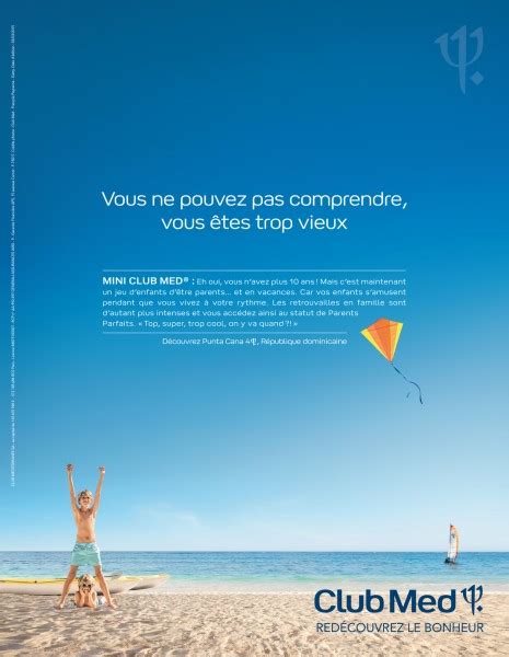 Club Med Nouvelle Campagne De Pub Papier Club Med Avis Conseils Astuces