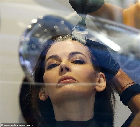 Nigella Lawson 59 Treats Herself To A Pampering Session