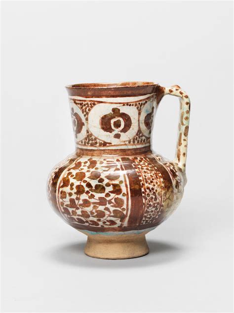 bonhams a kashan lustre pottery jug persia late 12th early 13th century