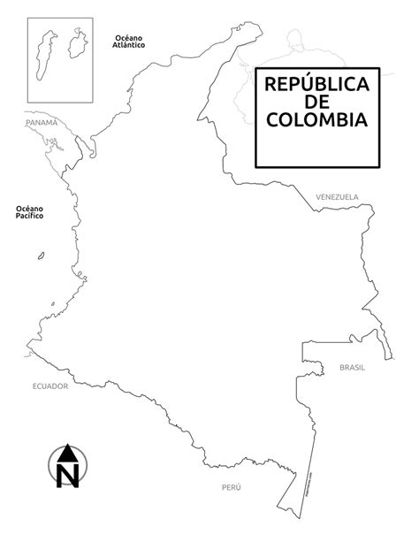 Croquis Del Mapa De Colombia Imagui